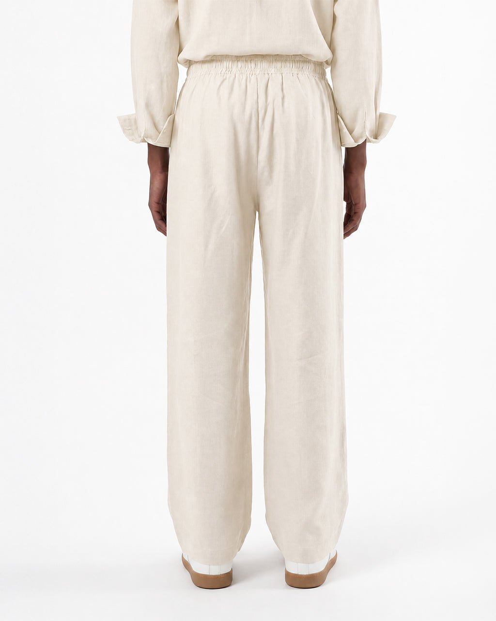 Studio Drape Trouser in Sun Foam